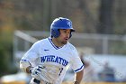 Baseball vs Suffolk  Wheaton College Baseball vs Suffolk University. - (Photo by Keith Nordstrom) : Wheaton, baseball